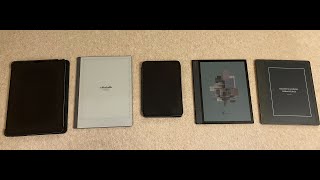 The Ultimate eInk review for note takers  Remarkable 2, Kindle Scribe, Boox Note Air3 C and more..