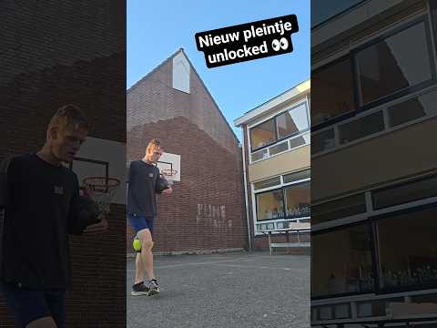 Nieuw pleintje unlocked... 👀🤝🏻    #viral #shorts #fypシ #football #soccer #viralvideo #trickshot #fy