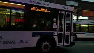 MTA 2007 orion 7 OG on the Q110 with JFK depot sticker
