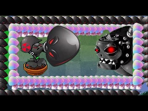 Doom Gatling Pea X Team Doom Hypno Shroom Attack 2 Dr.Zomboss Giga ...
