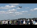 Riat 2024 low fast wing wave from the Greek Hellenic Airforce F-4 Phantom II fighter jet airtattoo