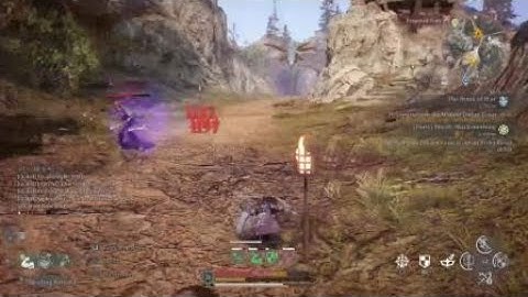 Bless Unleashed PS4 Console Open World PVP Crusader Gameplay Vs Mage I lose