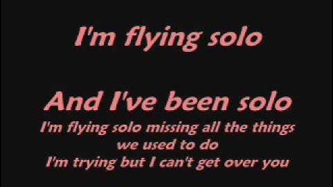 Flying Solo- Jonessa lyrics