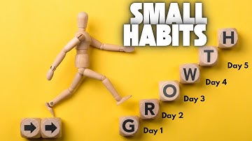 How tiny changes leads to big results. Power of small habits.