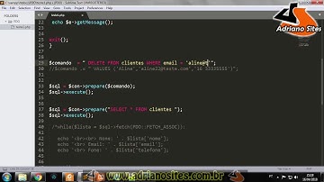 Aprenda PHP com PDO   aula11 - Crie sites com banco de dados