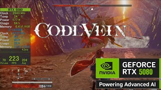 CODE VEIN Boss Fight Fps Test On A RTX 5080 | 1440p Max Settings