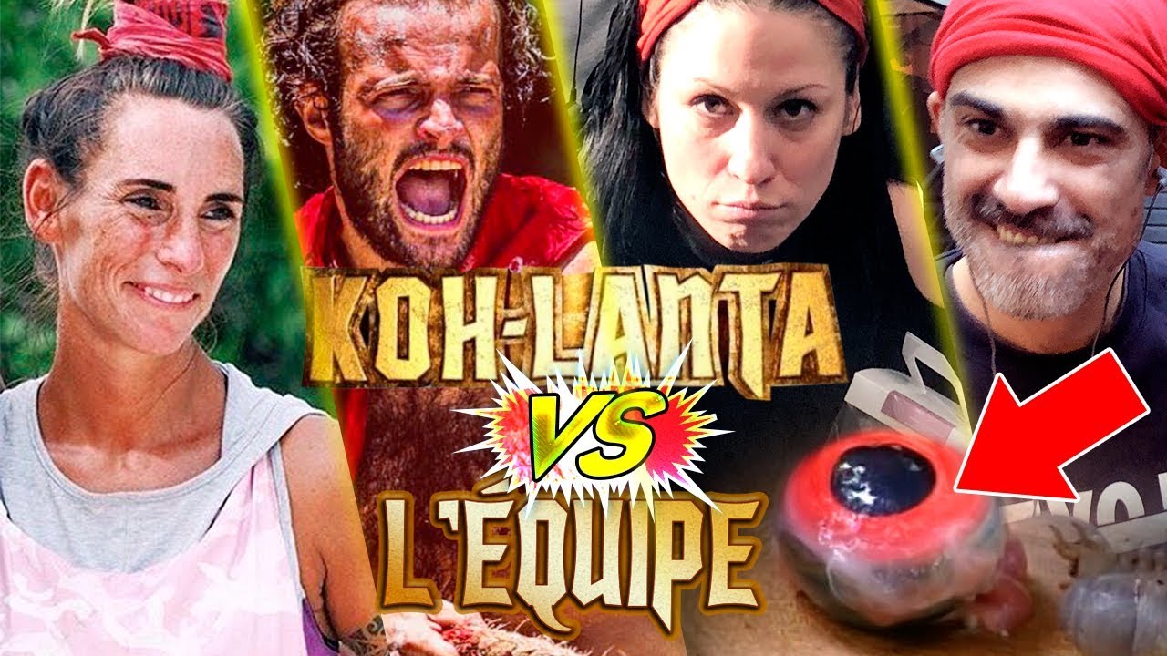 BOISSON DÉGUEULASSE - KOH LANTA VS L'ÉQUIPE !