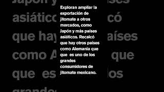 Jitomate para otros países #mexico #business #tomato #usa #japan #alemania #agriculture
