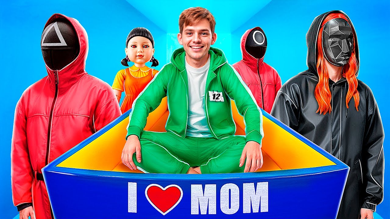 My Mom Runs a Squid Game! Squid Game 2 in Real Life!