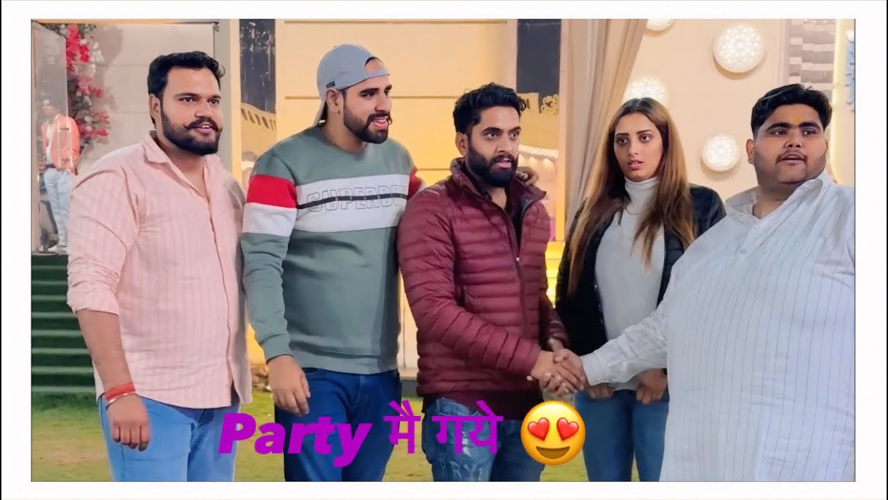 पार्टी में कि full masti 😍🥰 Manish को लगी नज़र 🧿🤣 @Manishranavlogs01 