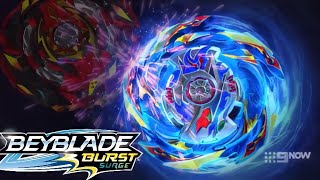 Beyblade Burst Surge Episode 17 Shu & Valt vs Hyuga & Hikaru 「English Dub」