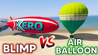 GTA 5 ONLINE BLIMP VS AIR BALLOON (WHICH IS BEST)