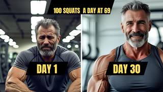 What Happened to My 69 Year Old Body After 100 Squats a Day for 30 Days