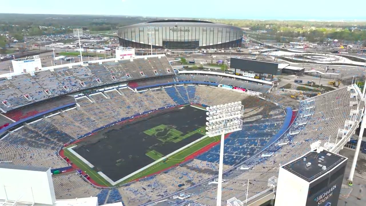 Old Highmark Stadium Demolition.