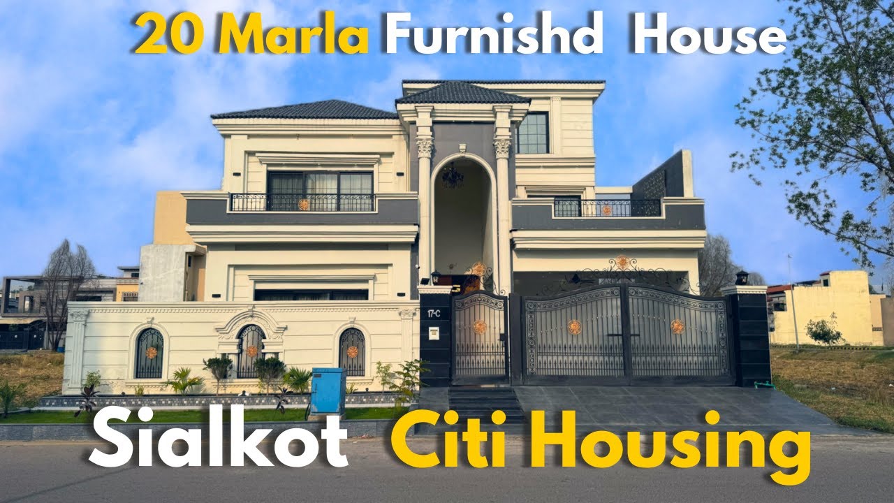 Luxurious 1 Canal House Tour: Citi Housing Sialkot Hot Location