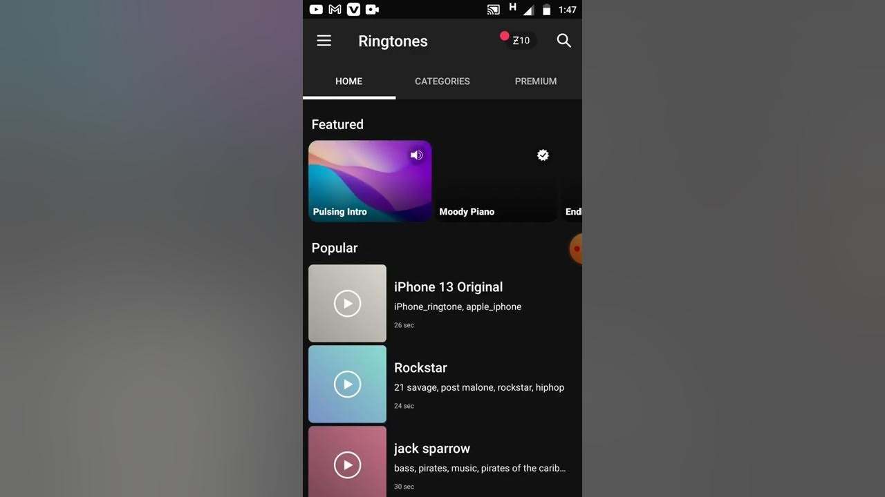 How to use Zedge app and set Ringtones or wallpaper 🙂 YouTube