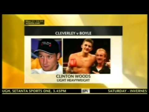 Clinton Woods Previews Cleverly vs Boyle