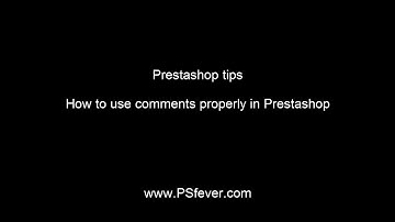 Prestashop tips & tricks #1 - Comments in Prestashop