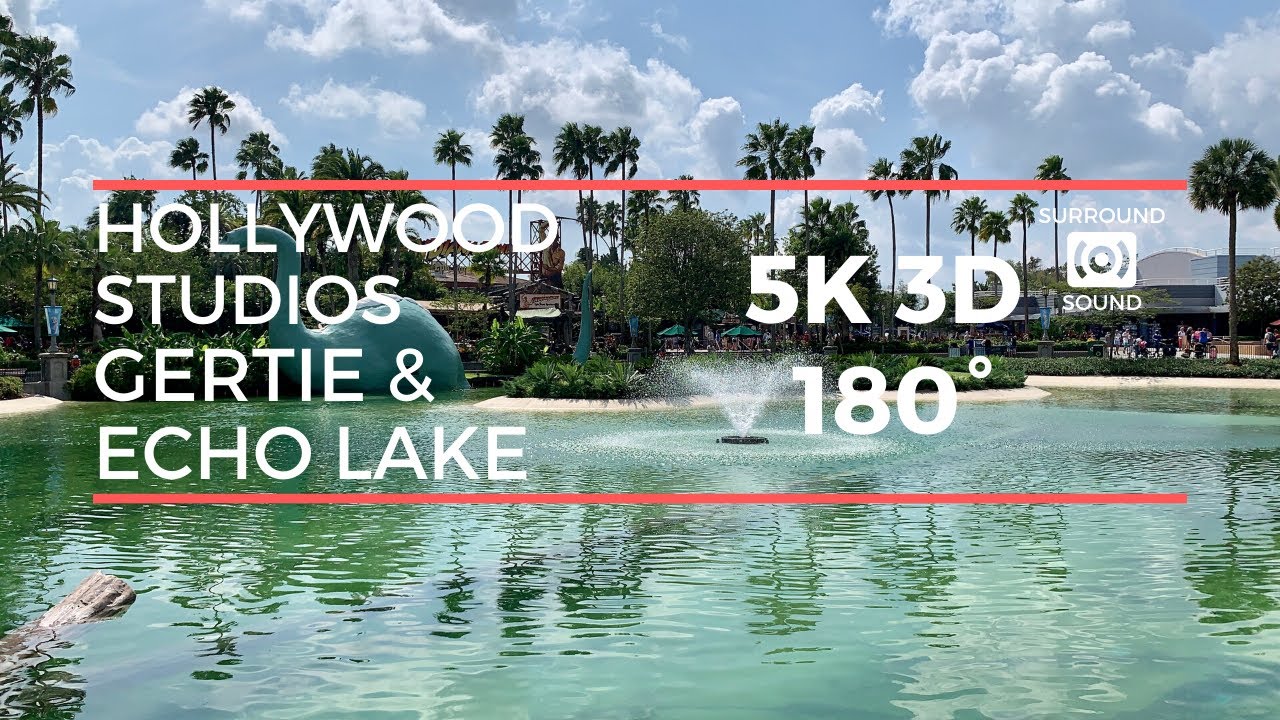 Hollywood Studios: Gertie & Echo Lake (5K 3D 180°) - YouTube