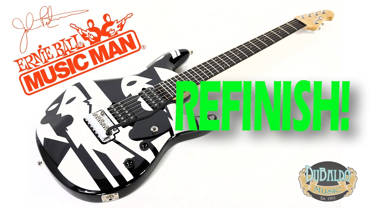 John Petrucci JP6 Picasso Refinish - YouTube
