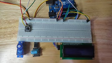 Temperature and Humidity meter with LCD and Gauge using Servo | Arduino beginner project