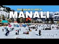 Manali trip  solang valley  best places to visit in manali  himachal tourism