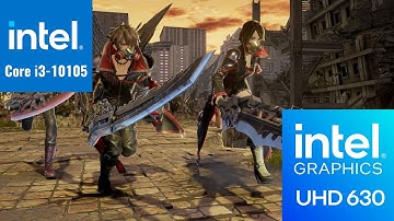 Code Vein Intel UHD 630 (Low End PC) Benchmark
