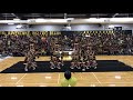 Enterprise High School Cheer Homecoming Rally performance 9/15