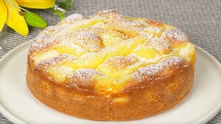 Der berühmte Apfelkuchen, der die Welt verrückt macht! Kuchen, der in Ihrem Mund schmilzt!