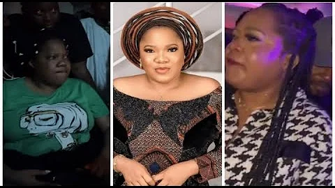 Toyin Abraham (Kolawole Ajeyemi)  Enjoying herself on the set of the making of 2022 Ijakumo movie