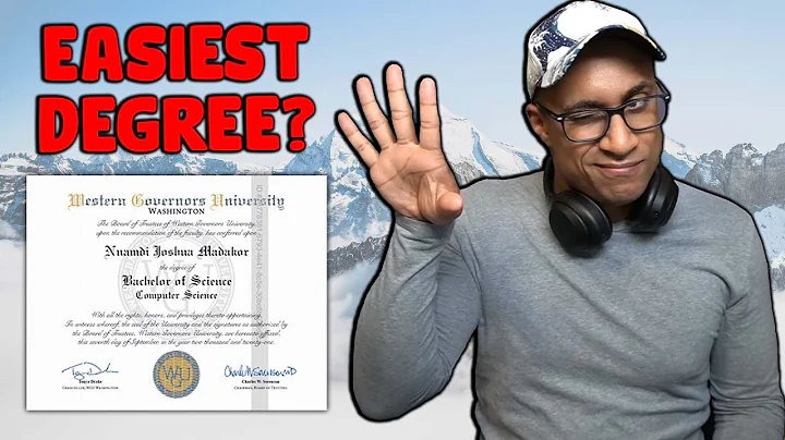 Easiest IT Degree from WGU | Easiest Bachelor's Degree (2021)