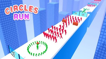 Circles Run - All Levels Gameplay Walkthrough iOS Android (Levels 41-43) || B8 Gamer