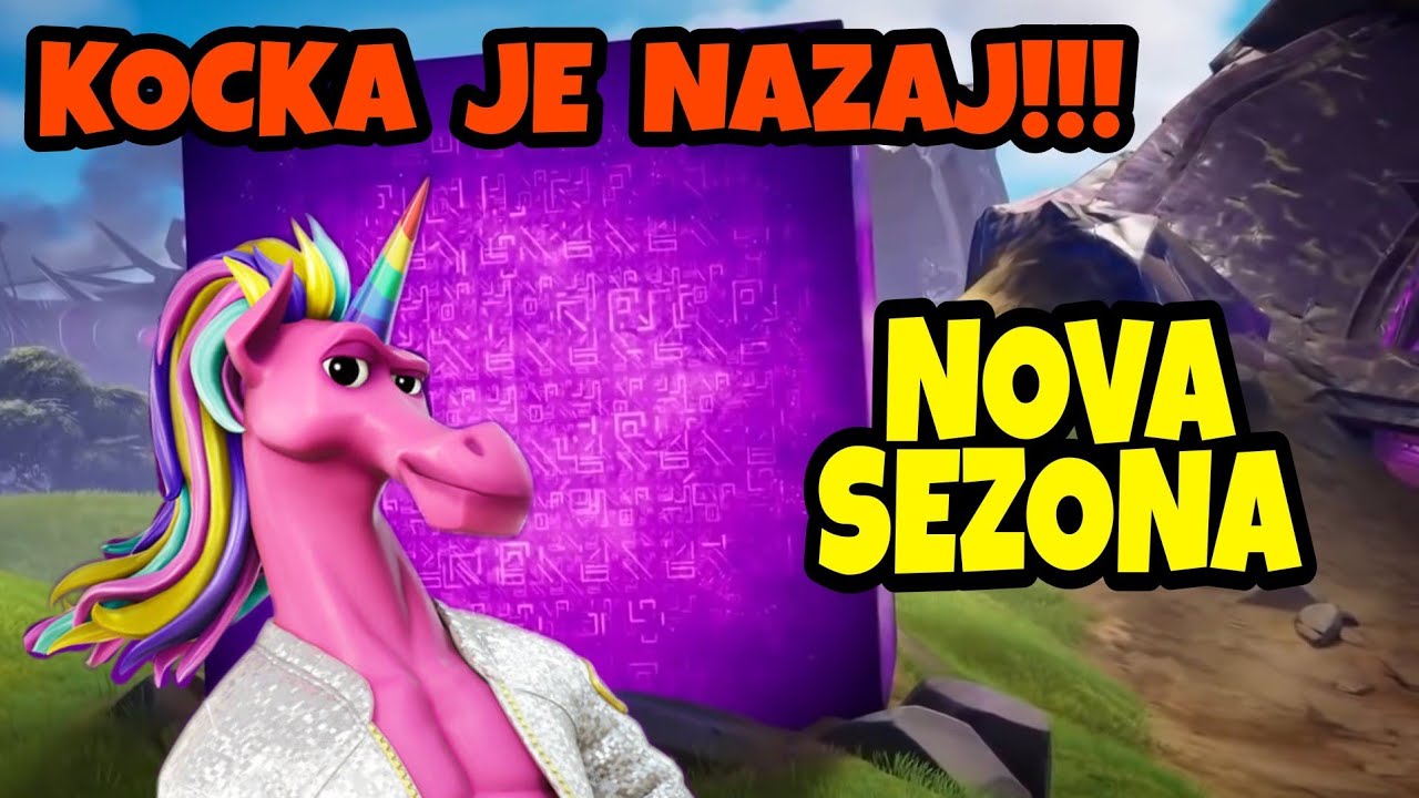 Kocka je nazaj! Nova sezona 8 / Fortnite (SLO)