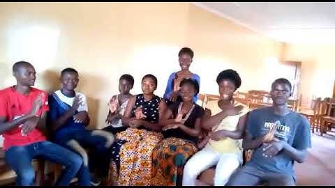 Christmas Message in Zambian Sign Language from deaf students and parents in Kamba Primary School