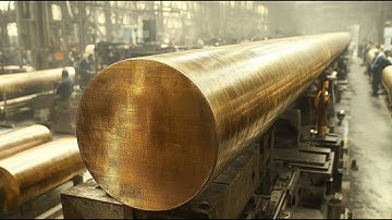 How Brass Rod Is Made. Top 50 Industrial Manufacturing Processes: Die Casting & Robotic Automation