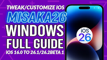 How to Use Misaka26 Windows | AOD, Dynamic Island, Stage Manager & More | iOS 16 – iOS 26.1 / 26.2b1