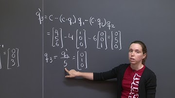 Gram-Schmidt Orthogonalization