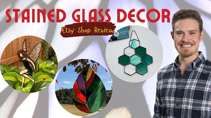 Discover Unique Stained Glass Decor on Etsy