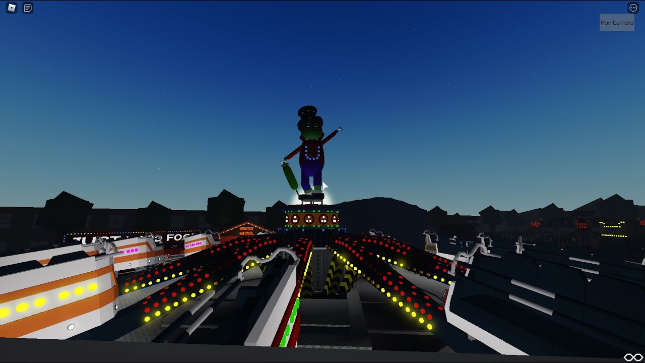 Jumpin' Offride (Robloxian Carnivals) at Planet Fun AYR (Last Day)