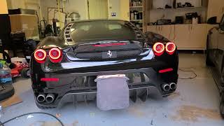 F430 LED Halo light with wiring update