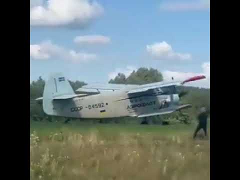 A private Antonov An-2 crashed into trees immediately after takeoff