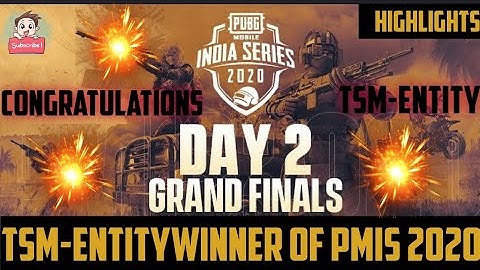 PMIS FINALS DAY 2 HIGHLIGHTS|TSM-ENTITY CHAMPIONS PMIS 2020💥💥|RUNNER-UP-FNATIC