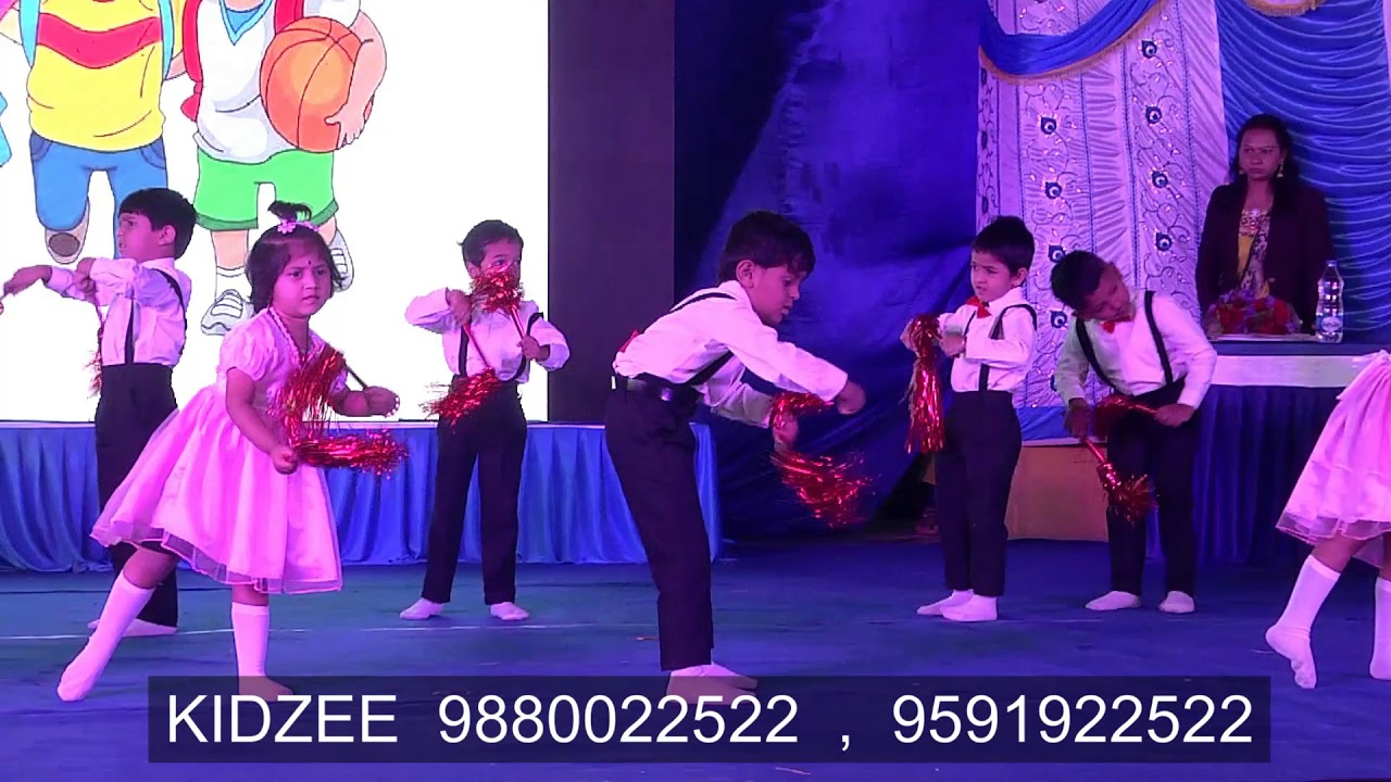 KIDZEE ANNUAL DAY 2019 – DANCE 2 – JUNIOR KG - YouTube