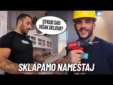 Sklapanje IKEA Nameštaja - Otišlo Nam Je 8 SATI Na OVO!