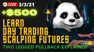 +$575 LIVE DAY TRADING $500 SCALPING SPY FUTURES 1 Price Action Setup | Two Legged Pullback ep34