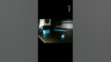 Bambu Lab 3D Printed Large Blue Scraper Timelapse Video #bambulab #timelapse