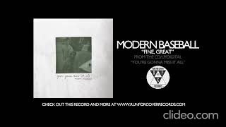 1 Hour of Fine, Great by Modern Baseball