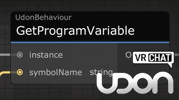 Get Program Variable from a Different Udon Graph - VRChat SDK3.0