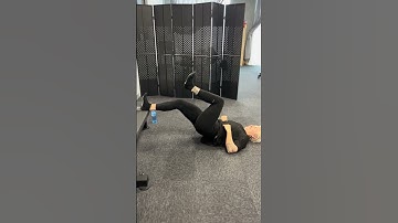 Single Leg Hamstring Bridge off Bench