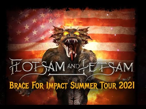 Flotsam And Jetsam announce ‘Brace For Impact Summer Tour‘ for album “Blood In The Water“